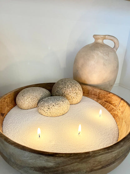 3 kg + 100 mechas de algodon.