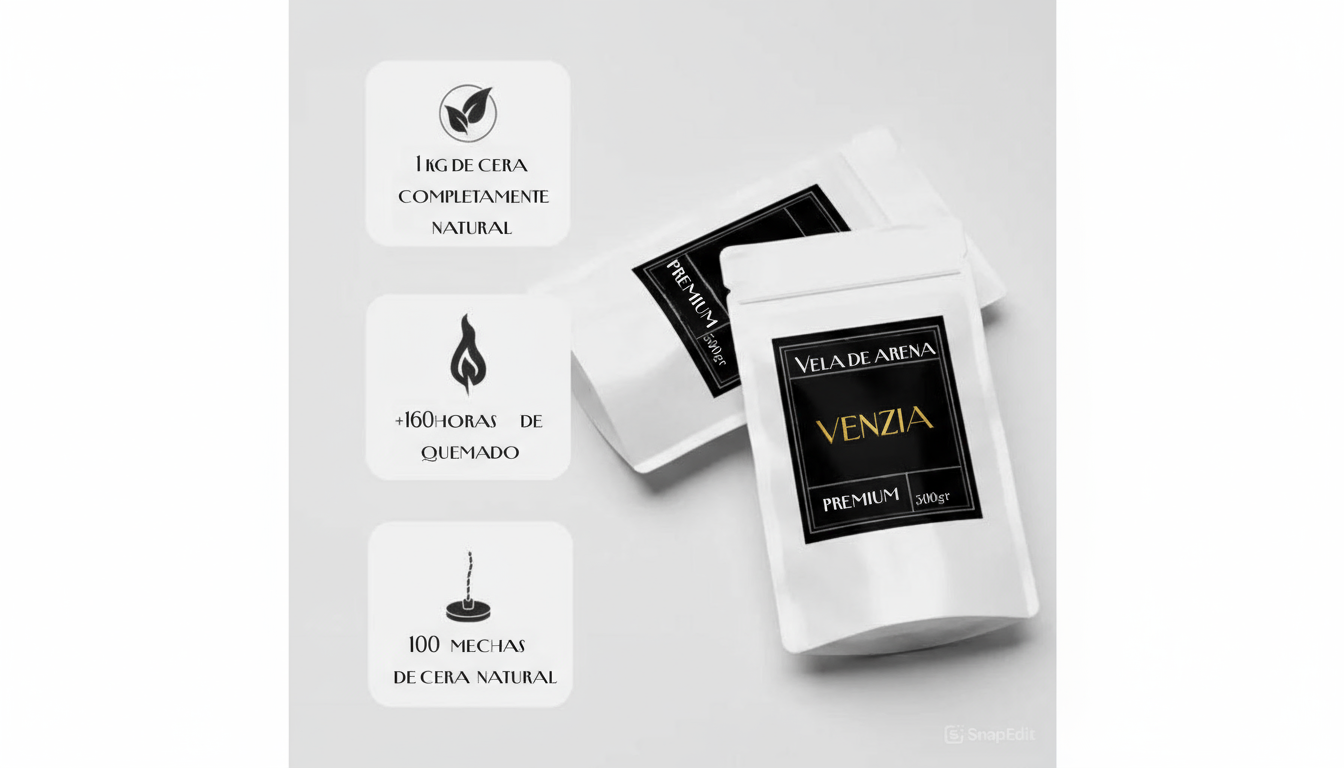 🔥 Kit Venzia 4 en 1 – Creatividad, bienestar y oferta exclusiva, 40 mechas + (Encendedor gratis)