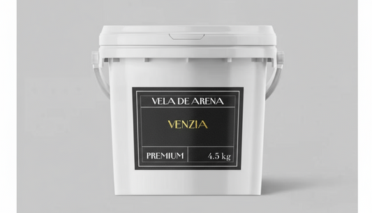 💎 Cubo de Vela de Arena Venzia + 200 mechas – 4,5 kg de calma y creatividad
